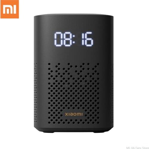 New Xiaomi Xiaoai Speaker Play with LED Digital Clock Display Infrared WiFi Bluetooth 5.0 Speaker Music Player for Smart Home