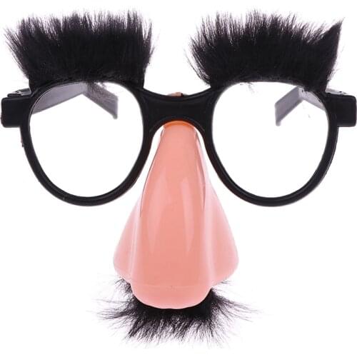 Moustache Glasses Halloween Party Fancy Funny Dress Big Nose Funny Glasses Cosplay Disguise