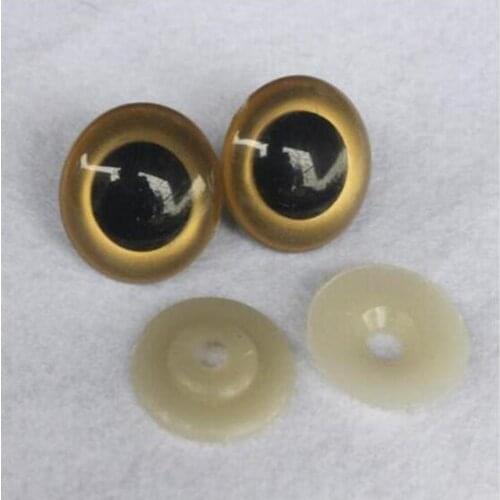 Wholesale 12mm Doll handmade DIY gold toy eyes bear animal mannequin accessories Zodiac teddy bear eyes from tiger 4pc/lot C328