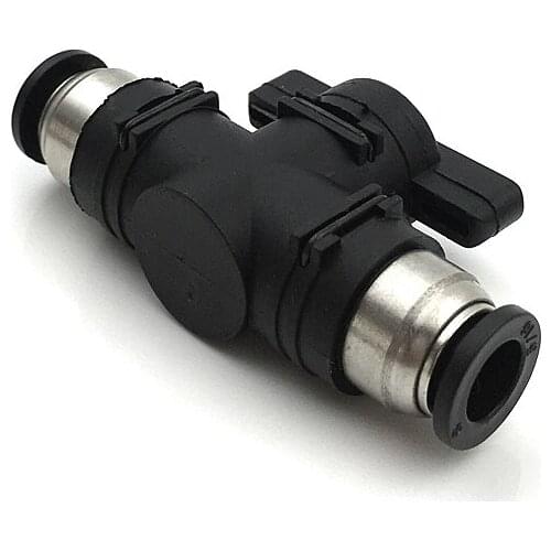 Pneumatic Push In Quick Connector Hand Valve BUC4/6/8/10/12mm hand valve hand-operated valve Hand to turn Pneumatic switch