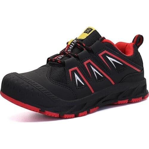 Boys Girls Hiking Shoes Outdoor Children Sport Walking Sneakers Comfortable Kids Athletic Footwear Climbing Shoes