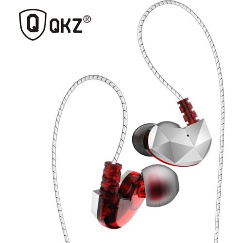 QKZ CK6 Universal Noise Reduction Mic HiFi In-ear Wired Phone Music Earphones 3.5mm In-ear Wired Earphones for Mobile Phone