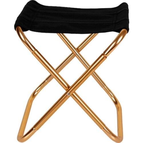 Ultra Light Folding Chair Aluminum Alloy X-shape Chairs Compact Size Easy to Carry for Fishing Camping Outdoor Use UD88