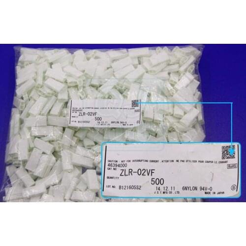 ZLR-02VF housings JST Connectors terminals housing 100% new and original parts