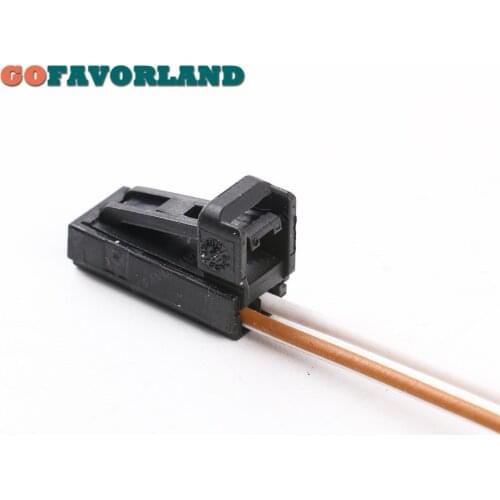 2 PIN Connector Plug Pigtail HARNESS 4B0971832 For VW Beetle Eos Golf Jetta Passat For AUDI A3 A4 A5 A6 A8 For Skoda For Seat