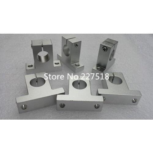 30pcs 16mm SK16 Linear Rail Shaft Guide Support Bracket/Bearing CNC Step Motor