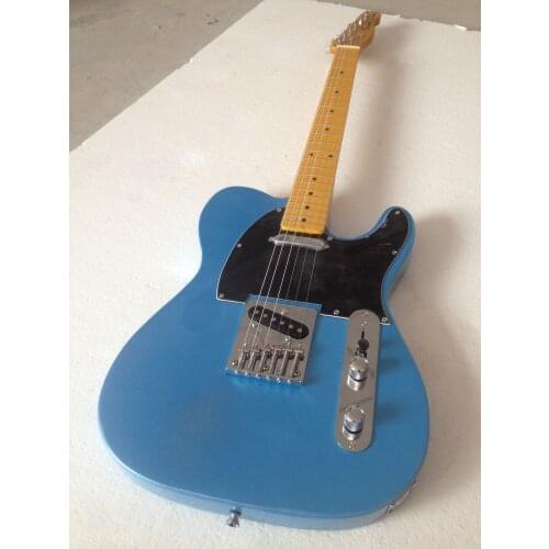 Free delivery / Maple fingerboard Silver Pink Blue high quality TL Guitar / customizable China Electric Guitar