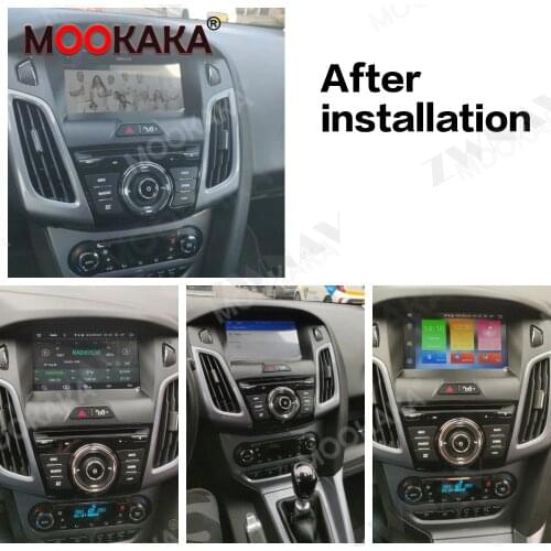 For Ford Focus 2012-2017 Multimedia Player Radio Android 10 64GB Car GPS Navigation Tape Recorder Auto Stereo Head Unit Audio 2K