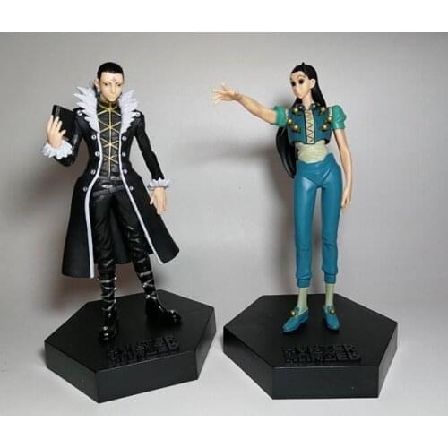 16cm 2019 Japanese classic anime figure Hunter X Hunter Illumi Zoldyck/Kulolo lushilufelu action figure collectible model toys