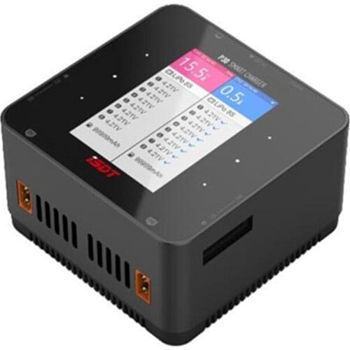 ISDT P30 1500W 30A~50A High Power Dual Channel Support Bluetooth BattGo Battery Balance Charger Discharger for 1-8S Lipo Battery