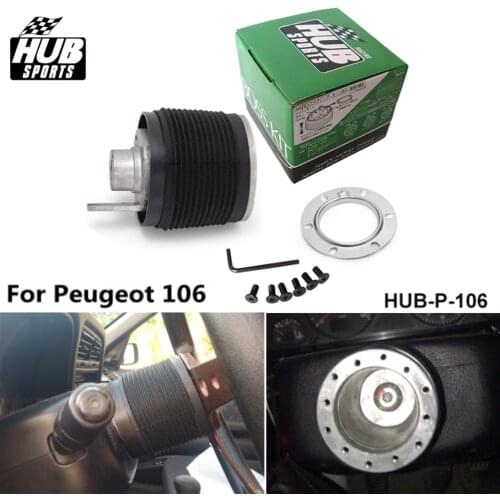 Jdm STYLE BOSS KIT STEERING WHEEL HUB ADAPTER For Peugeot 106 HUB-P-106