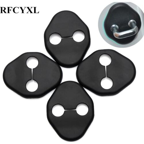 Car Door Lock Buckle Cover For Hyundai Solaris 2012-2016 Special Modified Lock Cover Car Styling Accessories 4pcs