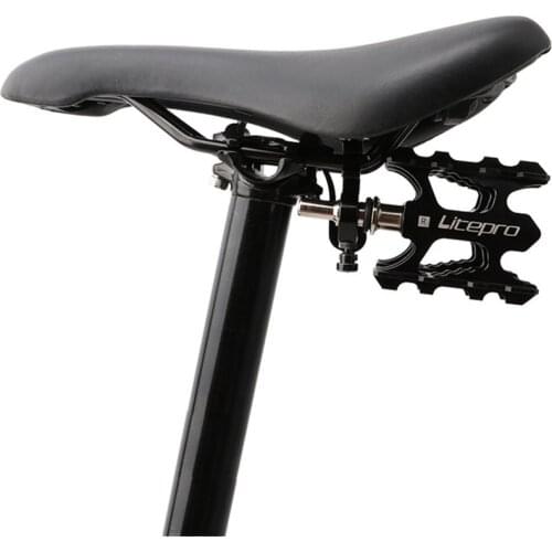 Litepro Pedal Placement Buckle Folding Bicycle Pedal Quick Release Device Bicycle Aluminum Alloy Bicycle Accessories
