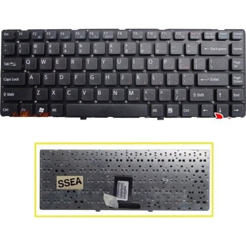 SSEA New US keyboard for Sony Vaio VPC-EA VPC EA laptop black Keyboard
