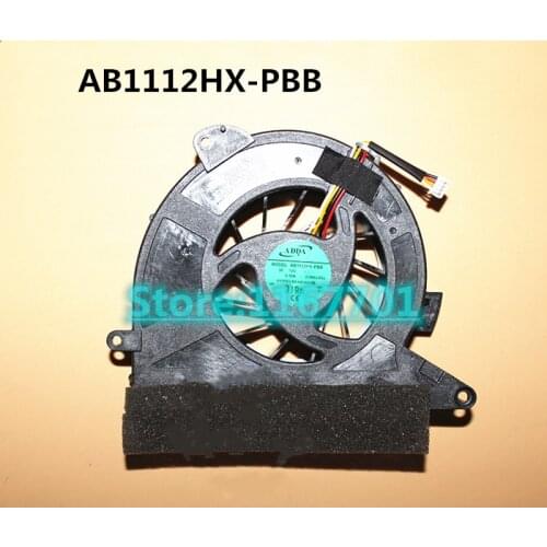 New Original Laptop/Notebook CPU Cooling Fan For ADDA AB1112HX-PBB DC 12V 0.50A (CWEL5G) 47EL5FATN20