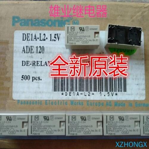 Relay de1a-l2-1.5v ade120 straight 8-pin