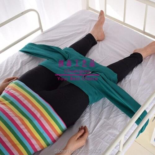 Limbs Leg Restraint Strap Belt Patient Hospital Bed Knee Leg Constraint Belt Band For Elders,Handicap Medical Supplies