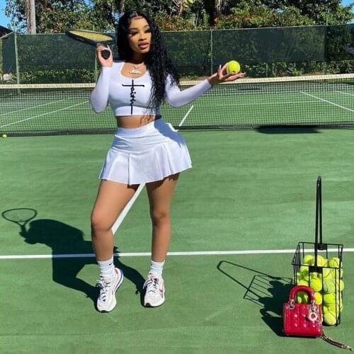 Fall Clothes Sexy Two-Piece Set Women Print Long Sleeve T-shirt+Shorts Sets Juicy Coutoure Tracksuit Club Streetwear Wholesale