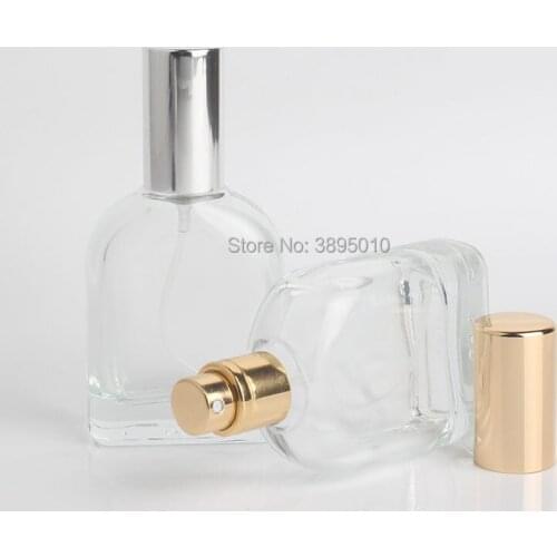 30ml Glass Perfume Bottle Clear Glass Spray Bottle Cosmetic Empty Parfum Packaging Bottle F374