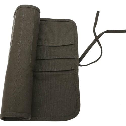 Roll Up Canvas Paint Brush Storage Case Bag 410 * 330mm Paint Brush Bags Wrap Holds Watercolor Oil Brush For Put The Brush
