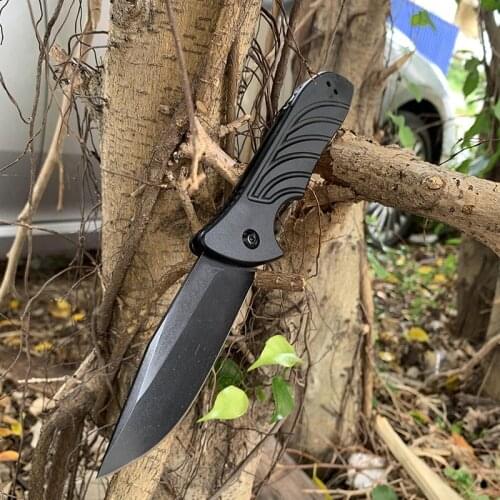 Kershaw 7600 Tactical Hiking Folding knife aluminum handle camping outdoor survival Pocket Knives EDC Self-defense Tool