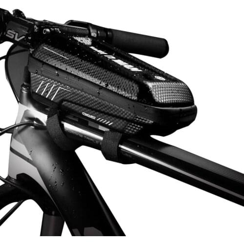 Waterproof Cycling Bike Bicycle Top Front Tube Bag Frame Bag Big Capacity Case Bike Bag Accessories