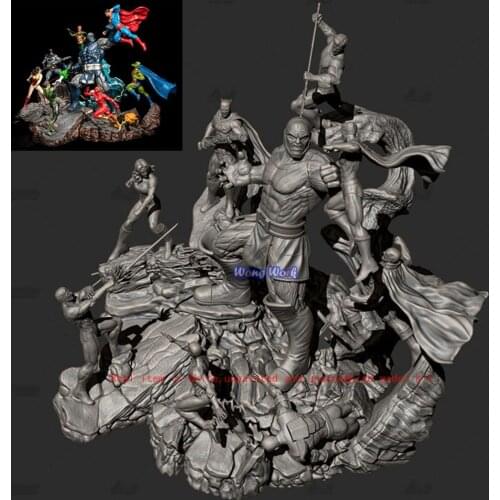 Wong Work Unpainted 45cm H 3D Printing Unassembled Garage Kits GK Model Kit Figure Statue TTG-210413-09