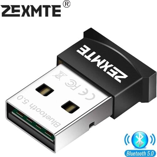 USB Bluetooth 5.0 Adapter PC Wireless Mouse Keyboard PS4 Receiver Transmitter Bluetooth-Compatible Computer Dongle Music Audio