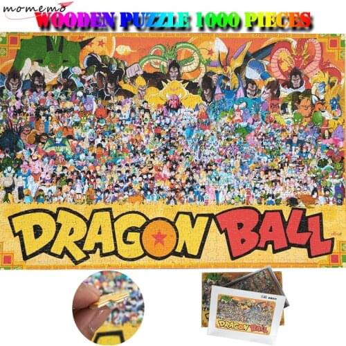 MOMEMO Customized Wooden 1000 Pieces Puzzle Dragon Customized Ball Personality Jigsaw Puzzle Adults Teenagers Kids Puzzle Toys