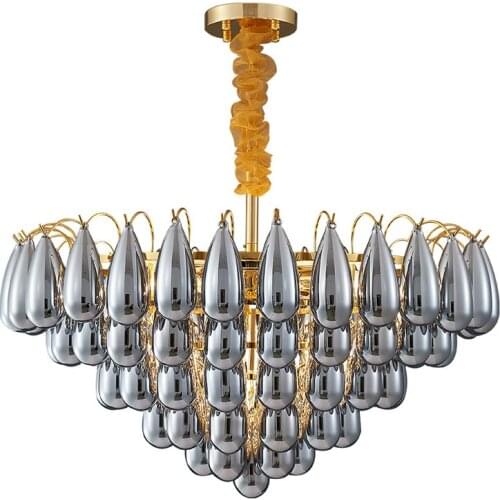 Postmodern Stainless Steel Designer Round LED lights Chandelier Lighting Lustre Suspension Luminaire Lampen For Dinning Room