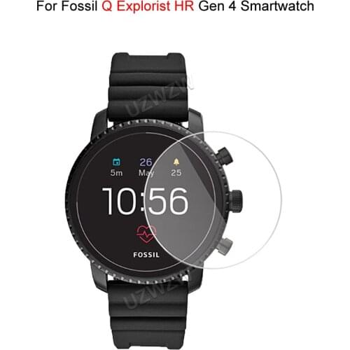 For Fossil Q Explorist HR Gen 4 Smartwatch 2.5D Tempered Glass Screen Protector Protective Film Anti Scratch HD Clear