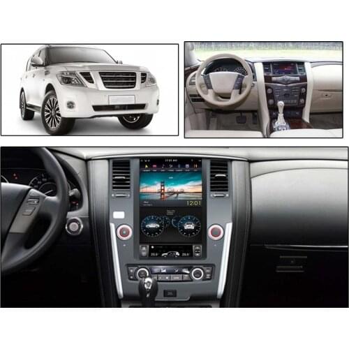 For NISSAN PATROL 2010-2018 12.1 inch Multimedia Stereo Player Car Radio GPS Navigation DVD player Auto stereo