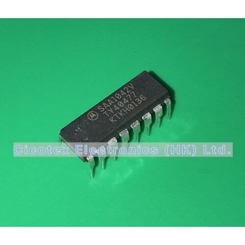 SAA1042V DIP-16 SAA 1042 V STEPPER MOTOR DRIVER SAA1042-V