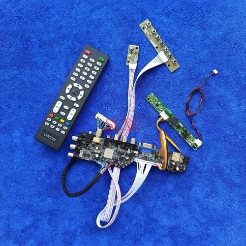 Monitor controller drive board LCD/LED LVDS 30 Pin KIT 1920*1080 For HT215F01/MV215FHM Digital Signal HDMI-compatible USB VGA AV