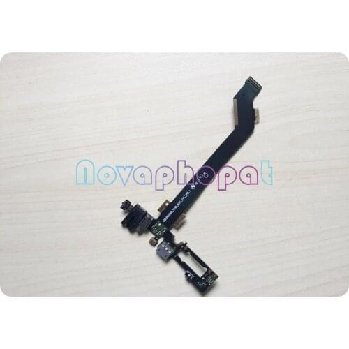 Novaphopat For FLY IQ4516 4516 USB Dock Charger Charging Port Connect Connector Flex Cable Mic Microphone Vibrator 5pcs/lot