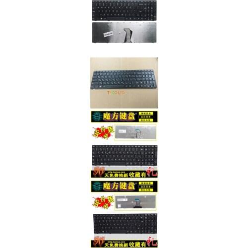 Original New Laptop Keyboard for Lenovo G500 G505 G510 G700 G710 US Black Free Shipping