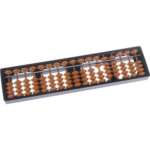 Plastic Abacus Non-toxic Materials Arithmetic Soroban 17 Digits Kids Maths Calculating Tool Educational Toys