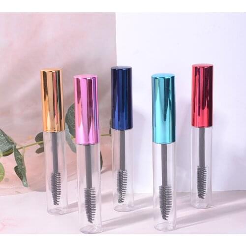 10ml Empty Mascara Tube Wand Eyelash Cream Container Refillable Bottle Castor Oil Vials Women DIY Cosmetics Mascara Containe