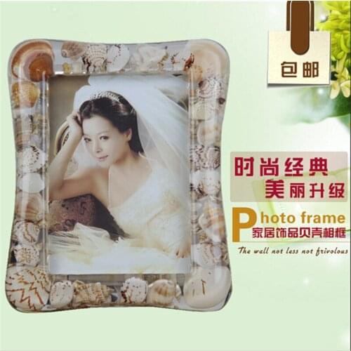 European shipping transparent resin shell frames, home accessories wedding gift birthday gift Home Decoration