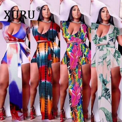 XURU Europe and The United States Sexy Split Womens Womens Suit Tie Rope Nightclub Womens Two-piece Suit