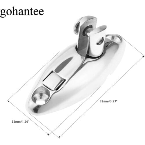360 Swivel Quick Release Marine Boat Deck Hinge Mount Stainless Steel Bimini Top Hinge Fitting Hardware Rowing Boats Accessories