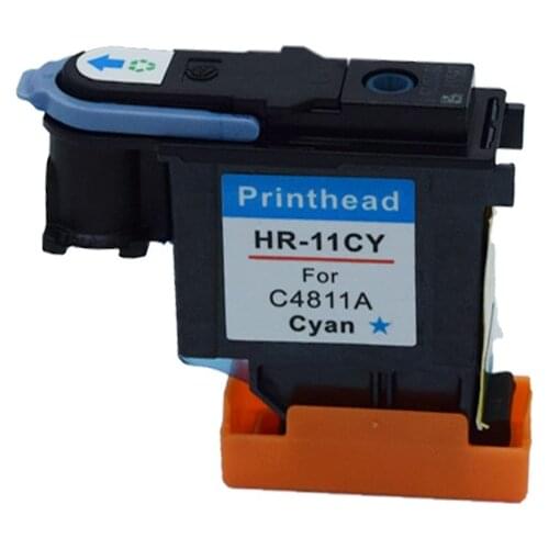 YI LE CAI compatible Printhead for HP 11 Print head C4811A 1000 1100 1200 2200 2280 2300 2600 2800 CP1700 100 500 9100 9120 K850