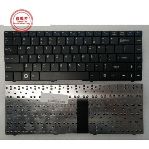 US/SP New Laptop Keyboard For CLEVO W84 W840T M4121 W840 W830 W84T0 BLACK Replacement mp-07G33US-430