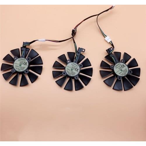 For ASUS ROG STRIX GTX1060 1070 1080TI Cooling Fan Graphics Card Fan