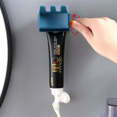 2021 Tooth Paste Squeeze Toothpaste Dispenser Tube Squeezer Facial Cleanser Press Rolling Holder Bathroom Accessories for Kids