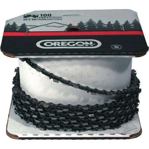 Aftermarket parts chain oragon 72LGX100 Ft Roll Full Chisel Chain 3/8" x .50 Gauge
