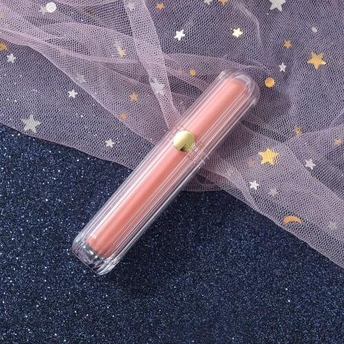 1/5pcs 4ml Embedded Pink Round Empty Lip Gloss Tubes Plastic lip glaze tubes Lipstick Bottles Cosmetic Packaging Containers