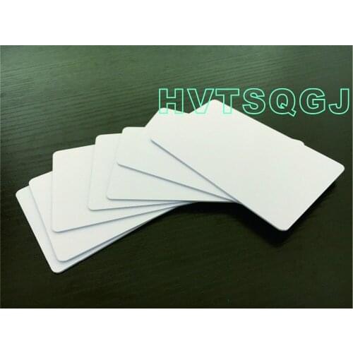 10pcs Free shipping High quality 215 chip blank pvc card