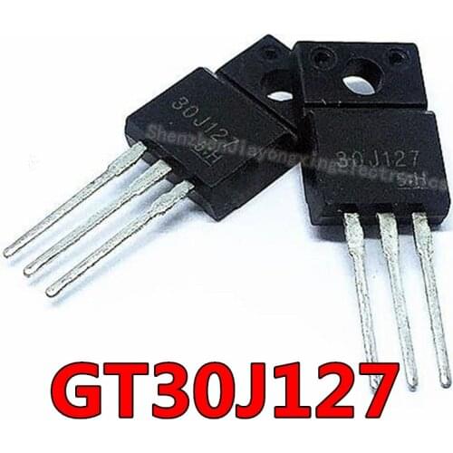 10pcs/lot 30J127 GT30J127 TO-220F new original