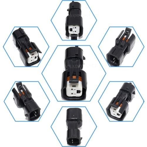 2 pin us car sealed EV6 to fuel injector connector adapter